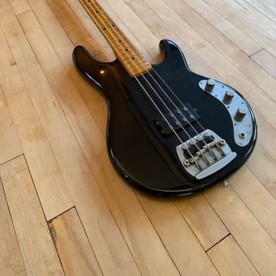 1978 Musicman Stingray Bass Guitar Black Pre-EB image 3