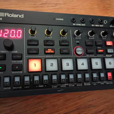 Roland P-6 AIRA Creative Sampler 2024 - Present - Black image 2