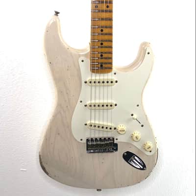 Fender Custom Shop 1957 Stratocaster Relic - White Blonde image 2