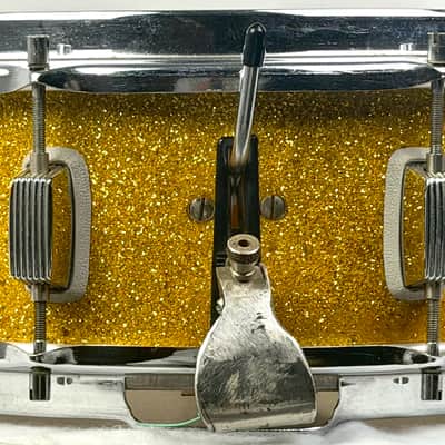 Trixon 20/13/16/5x14" 60's "Luxus" Outfit Drum Set - Gold Sparkle image 12