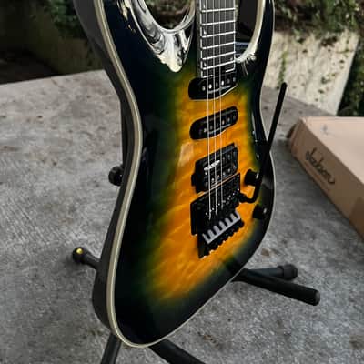 Jackson Professional Plus Series Soloist SLA3Q 2025 - Amber Blue Burst image 12