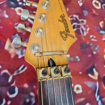 1984-1987 Fender Japan Stratocaster STR-75 E Serial - Birdseye Maple Veneer, Floyd Rose, MIJ Fujigen image 3
