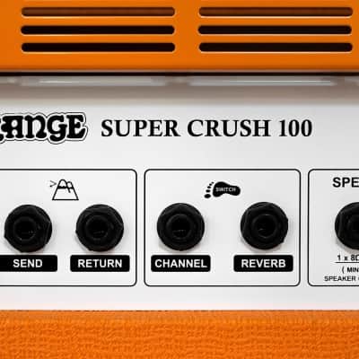 Orange Super Crush 100 2-Channel 100-Watt Guitar Amp Head 2021 Orange imagen 3