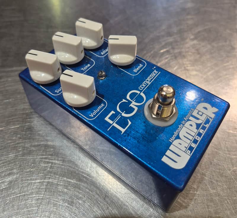 Wampler Ego Compressor V1 (Large Logo) 2010s - Blue image 1