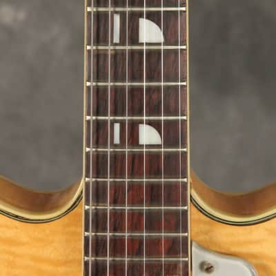 Kay Jazz II w/Barney Kessel Kleenex pickups 1960s Blonde image 5