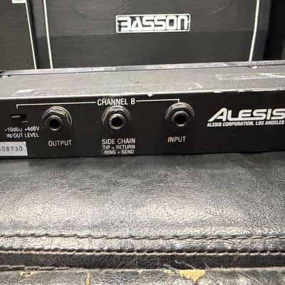 Alesis 3630 Dual-Channel Compressor / Limiter with Gate 1990s - Black image 7