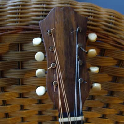 Francesco Salome Fabrica Di Mandolini Neapolitan Bowl-Back Mandolin - Natural image 9