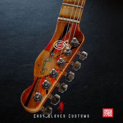 Fender Telecaster MXY-7 Ohka Cherry Blossom Kamikaze V3 Heavy Aged Relic (Limited Edition) image 19