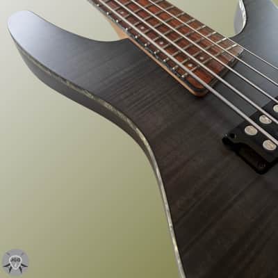 Ibanez SRX595 Transparent Gray Flat – Hard Shell Case – Excellent Condition image 4