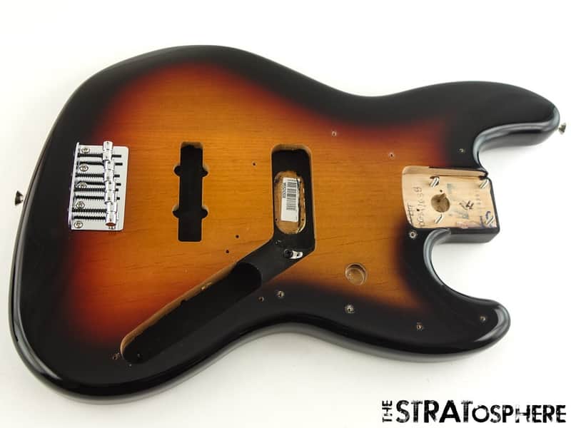 Fender Player II Jazz J Bass BODY + HARDWARE, Modern Guitar Parts 3TS image 1