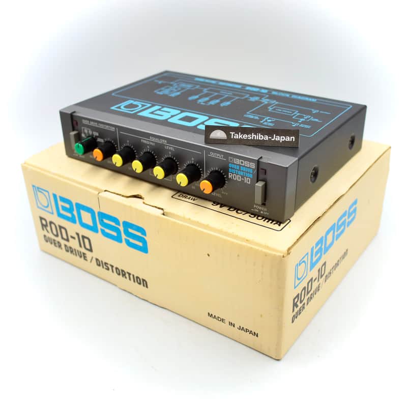 Boss ROD-10 Micro Rack Series Overdrive / Distortion | Reverb