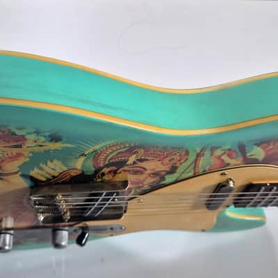 Custom Tele Style guitar,  Nitro, Aged, Alder, double Binding image 13