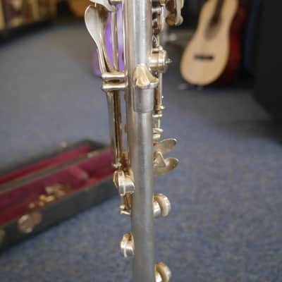 Victory Metal Clarinet, Silver, Vintage image 15