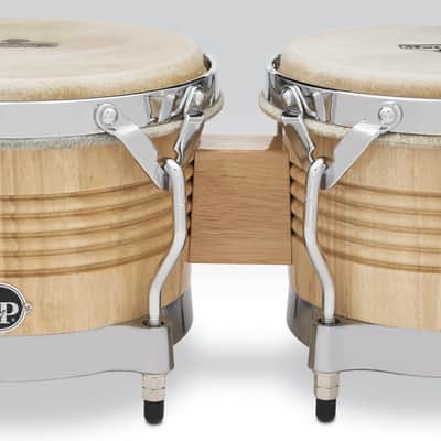 Latin Percussion LP Matador Traditional 7 1/4 - 8 5/8" Bongo Oak Natural (M201-AWC) image 3