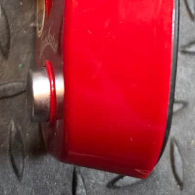 Danelectro Pastrami Overdrive 2010s - Red DJ-1 Food Series image 3