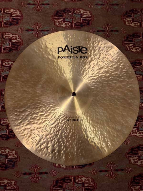 Paiste 17" Formula 602 Modern Essentials Crash Cymbal 2013 - Present - Traditional image 1