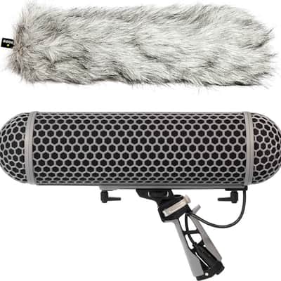 Rode Blimp Windshield and Rycote Shock Mount Suspension System for Shotgun Microphones image 3