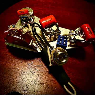 Deluxe HSS USA Wiring Harness Split-Tone Mod AND Coil-Split (with mini toggle, if desired) for Fender Strat by Pro Tones image 5