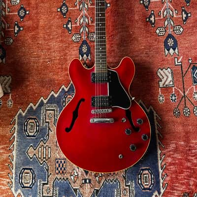 Gibson ES-335 Pro 1981 - Cherry w/original case image 2
