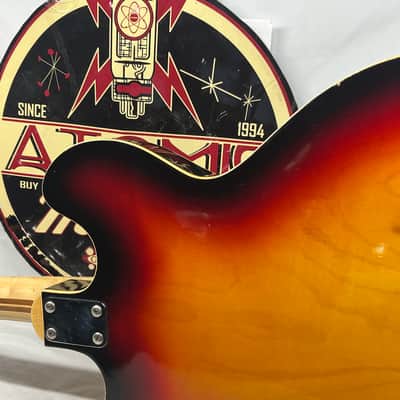 Welson 1960s DS2 Vintage Hollow Body Electric Guitar image 13