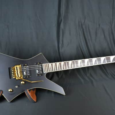 Jackson X Series KEX Kelly, Floyd Rose Tremolo, Satin Black with Gold Hardware, Int'l Buyer Welcome image 1