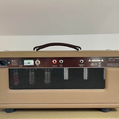 Suhr Hombre 2-Channel 18-Watt 2x12" Guitar Amp Half Stack 2021 - Present - Brown image 16