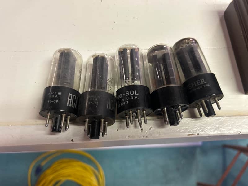 RCA 5y3 1950’s-60’s - Tubes Black Plates Lot 2 image 1