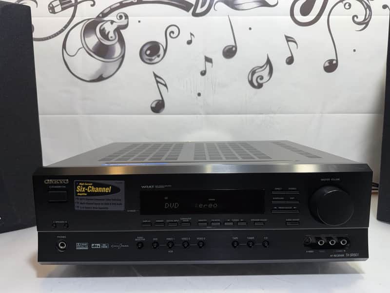 Onkyo TX-SR501 Receiver In Nearly Perfect Condition. image 1