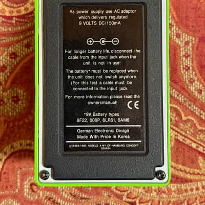 Vintage Original Nobels ODR-1 Overdrive 1990s - Green image 8
