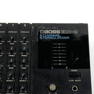Boss BX-800 8-Channel Stereo Mixer 1980s - Black TGHM image 4