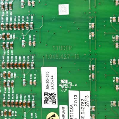 Studer Mic/Line In Card for D21m Modular I/O System CG01HCP image 18