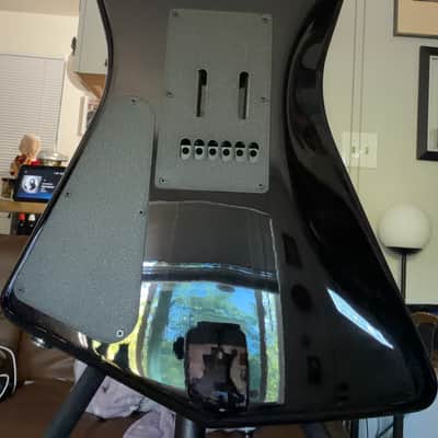 Ernie Ball Music Man St. Vincent (2016) - All-Rosewood Neck - HHH - Black 2016 - Black gloss image 4