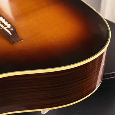Gibson 1942 Banner Southern Jumbo Guitar Vintage Sunburst 2024 image 6