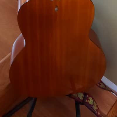 National  Acoustic Dreadnought Guitar refurbished by Logtown Guitar 1960's Natural image 4