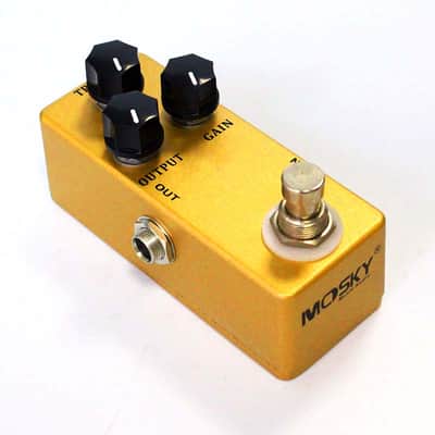 Gold horse Guitar Overdrive Effect Pedal True Bypass Guitar Parts & Accessories image 3
