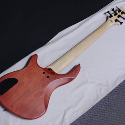 DEAN Edge 1 6-string BASS guitar NEW Vintage Mahogany w/ Light CASE B-stock NO stamp image 7