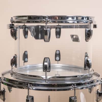 Ludwig Vistalite Clear Drum Set 16x22 8x12 9x13 and 16x16 image 18