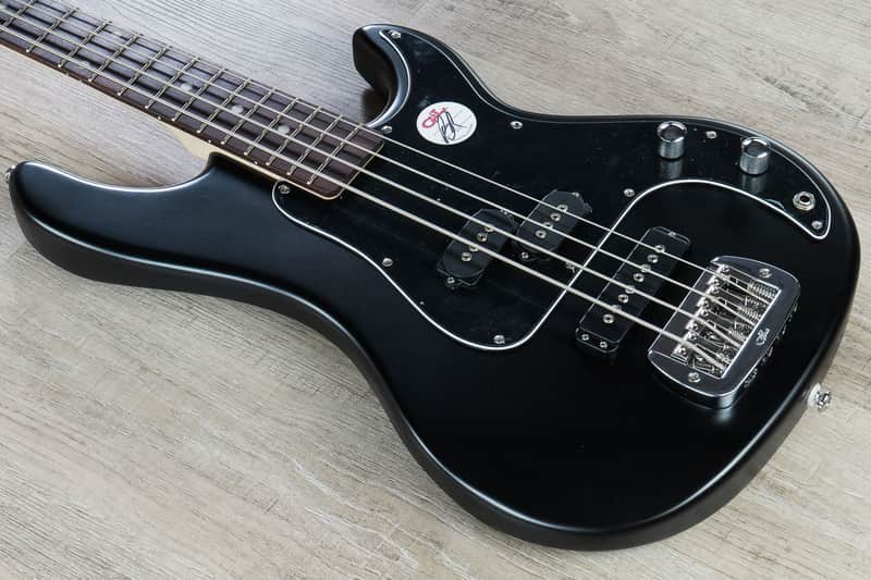 G&L Tribute Series SB-2 with Rosewood Fretboard Black Frost image 1