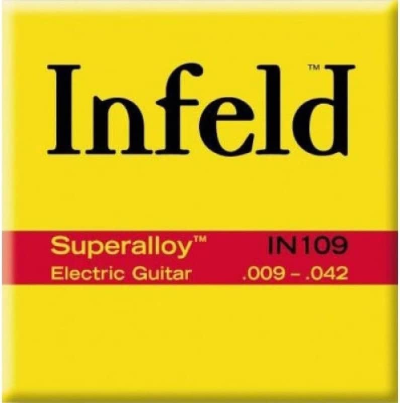 Thomastik-Infeld IN109 Infeld Superalloy Electric Guitar Strings Light (.009-.042) image 1