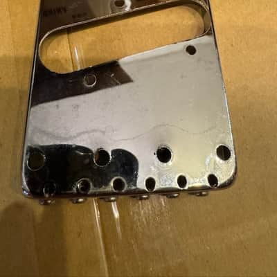 Tele bridge plate with saddles image 2