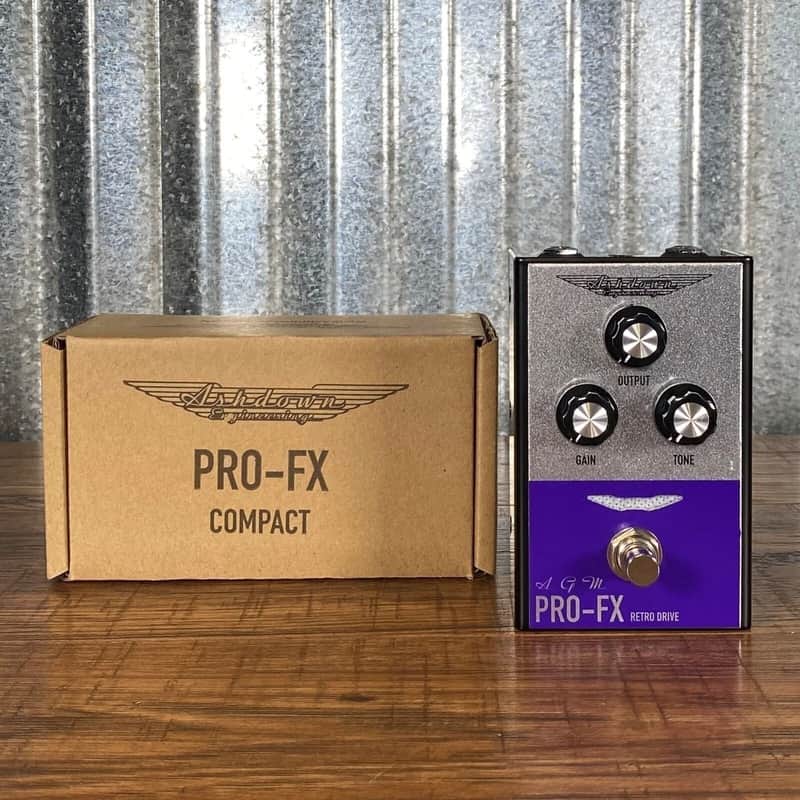 Ashdown PFX-RETRO AGM Pro FX Retro Drive Overdrive Guitar Effect Pedal - new in box image 1