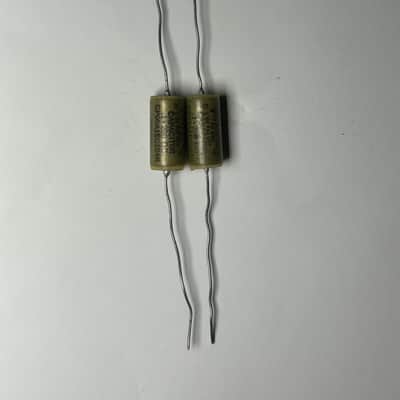 2 x Vitamin Q Sprague 0.1uF / 200V DC NOS (new, old stock), military grade. Perfectly matched. "Organic sound" for crossovers, mix buses, preamps, EQs, VCOs image 6
