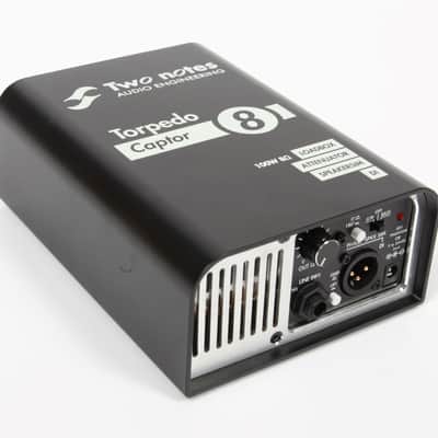 Two Notes Torpedo Captor Compact Analog Reactive Load Box, Attenuator & Amp DI - 8 Ohm image 2