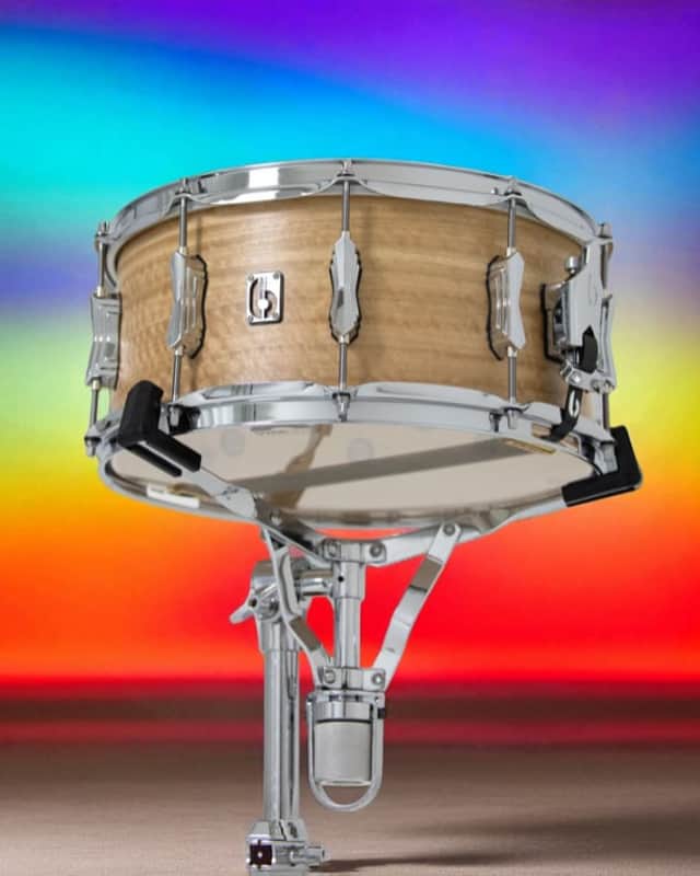 British Drum Co. MAV-14-55-SN Maverick Series Maple Snare. 5.5" x 14" image 1