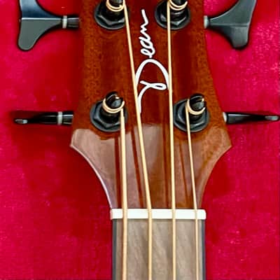 Dean AXEAC mahogany acoustic bass 2026 - Gloss mahogany image 4