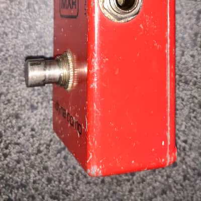 Vintage MXR MX-102 Block logo Dyna Comp  1975 - 1984 - Red effects guitar pedal made in the usa image 3