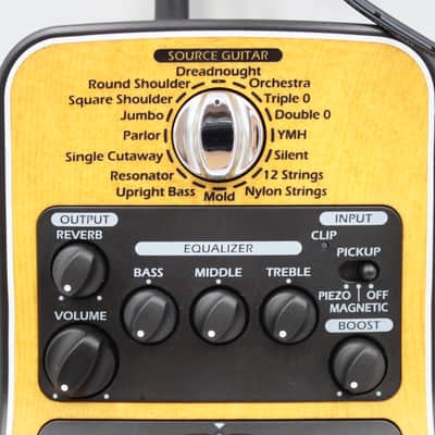 Zoom AC-2 Acoustic Creator With Original Box Power Supply Guitar Effect Pedal image 2