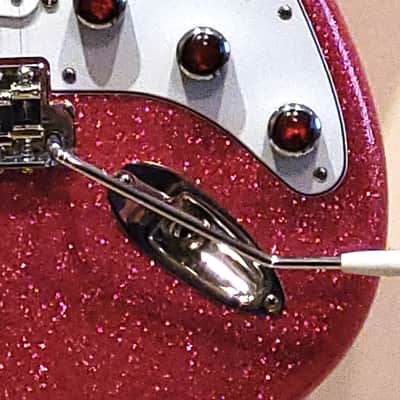 Custom Designed & Crafted Strat Style Big Flake Metallic Champagne Sparkle-Serial #079 2025 image 8