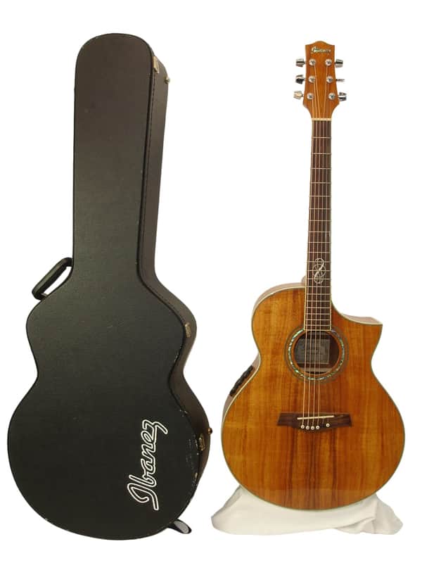 Ibanez EW20KOENT Exotic Wood Cutaway Acoustic Electric Guitar