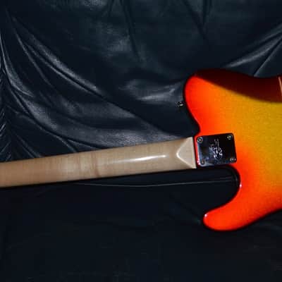 G&L Custom Shop Bluesboy 2023 - Cherryburst Metallic image 2